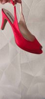 Scarpe da donna MICHEL rosse slingback aperte davanti n.39