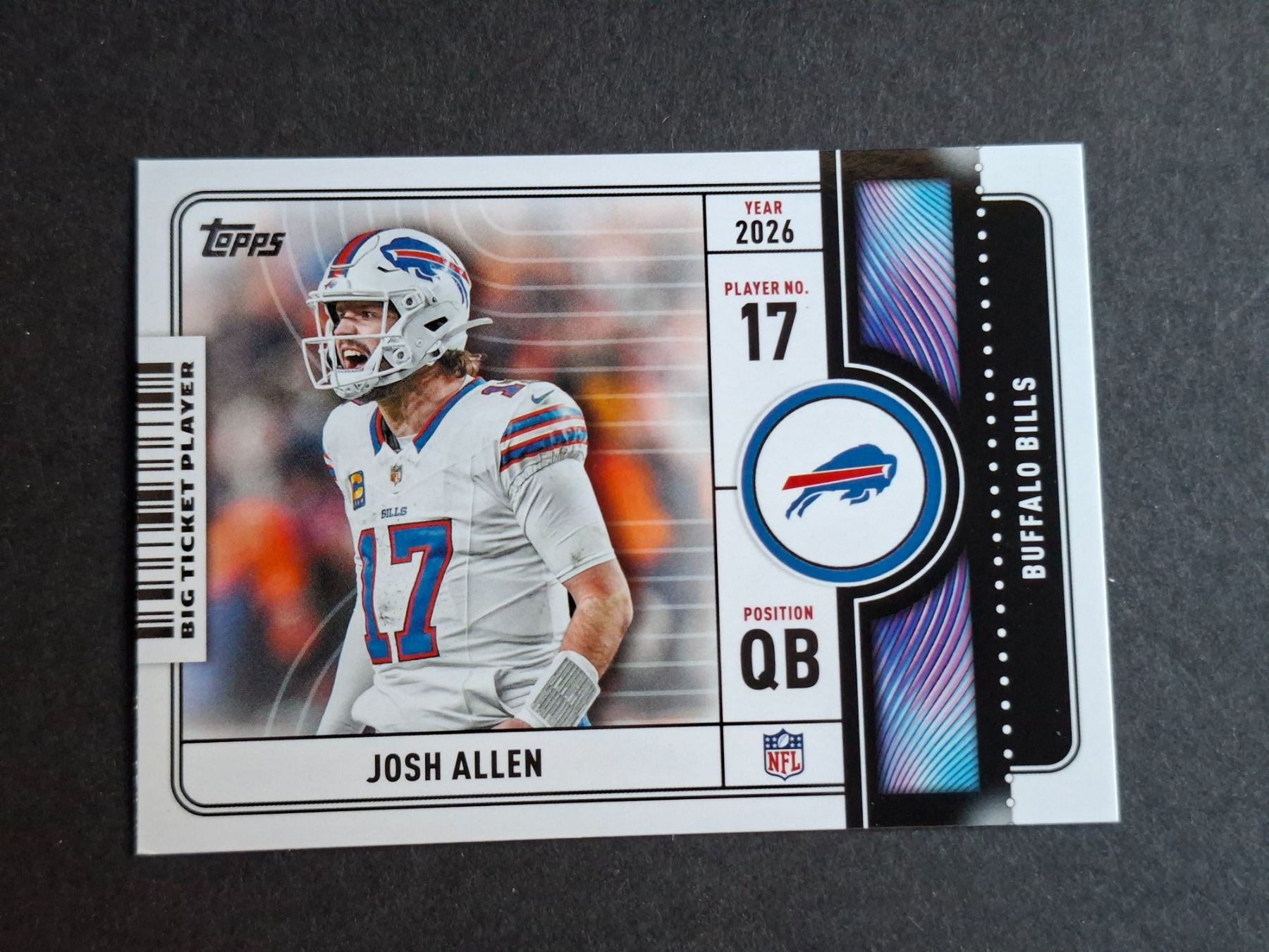 NFL Carte collezionabili: Josh Allen Insert Bills Topps 2026 – Usato da Olten venduto da cweb