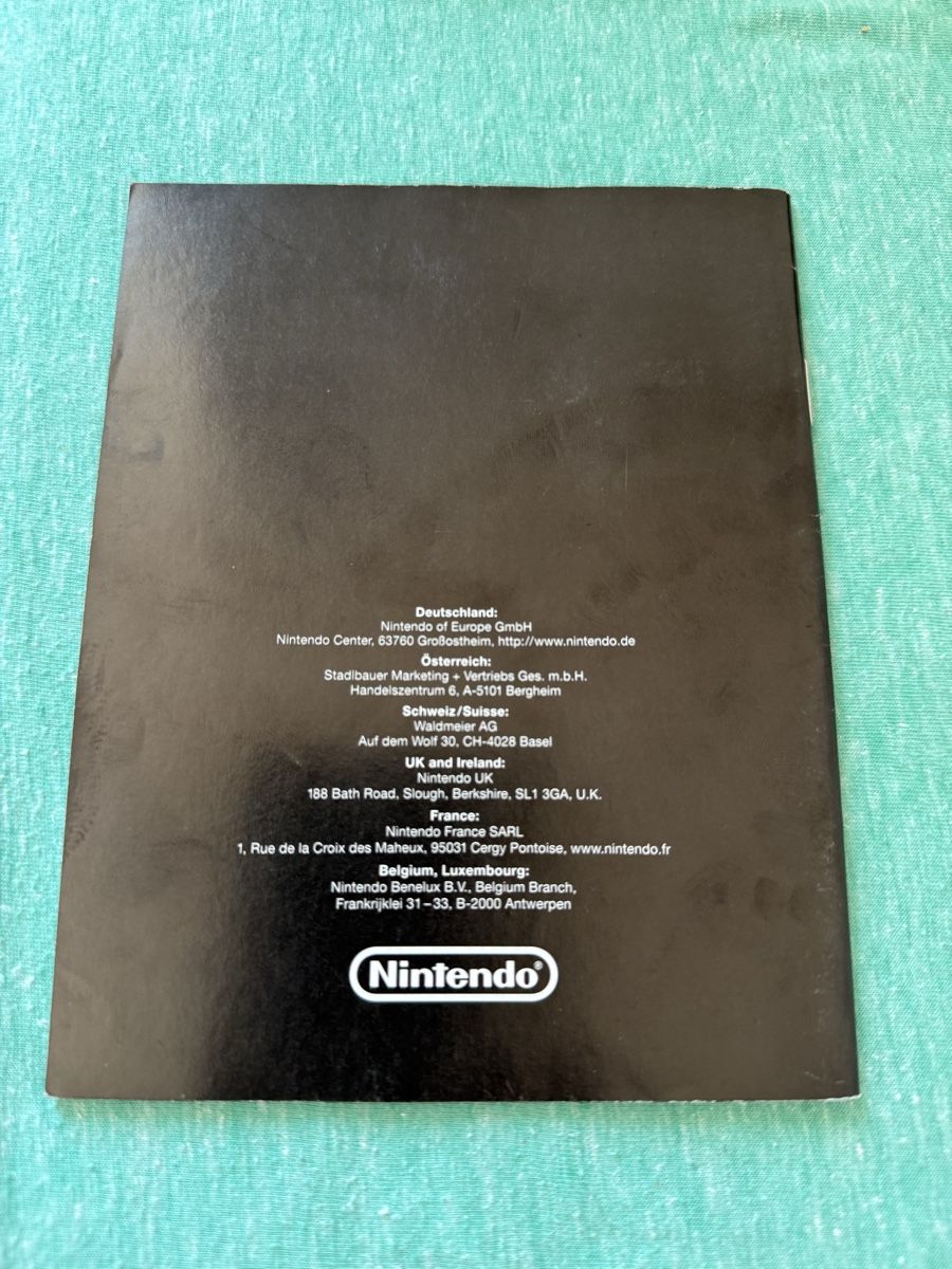 Nintendo Cover & Protezioni schermo: Game Boy Advance Beschreibung , Beipackheft – Usato da Bäch SZ venduto da Retroandy 1