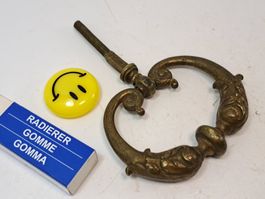 1 schöner antiker Möbel Fall Griff, Messing (LOT1378#MBS3)