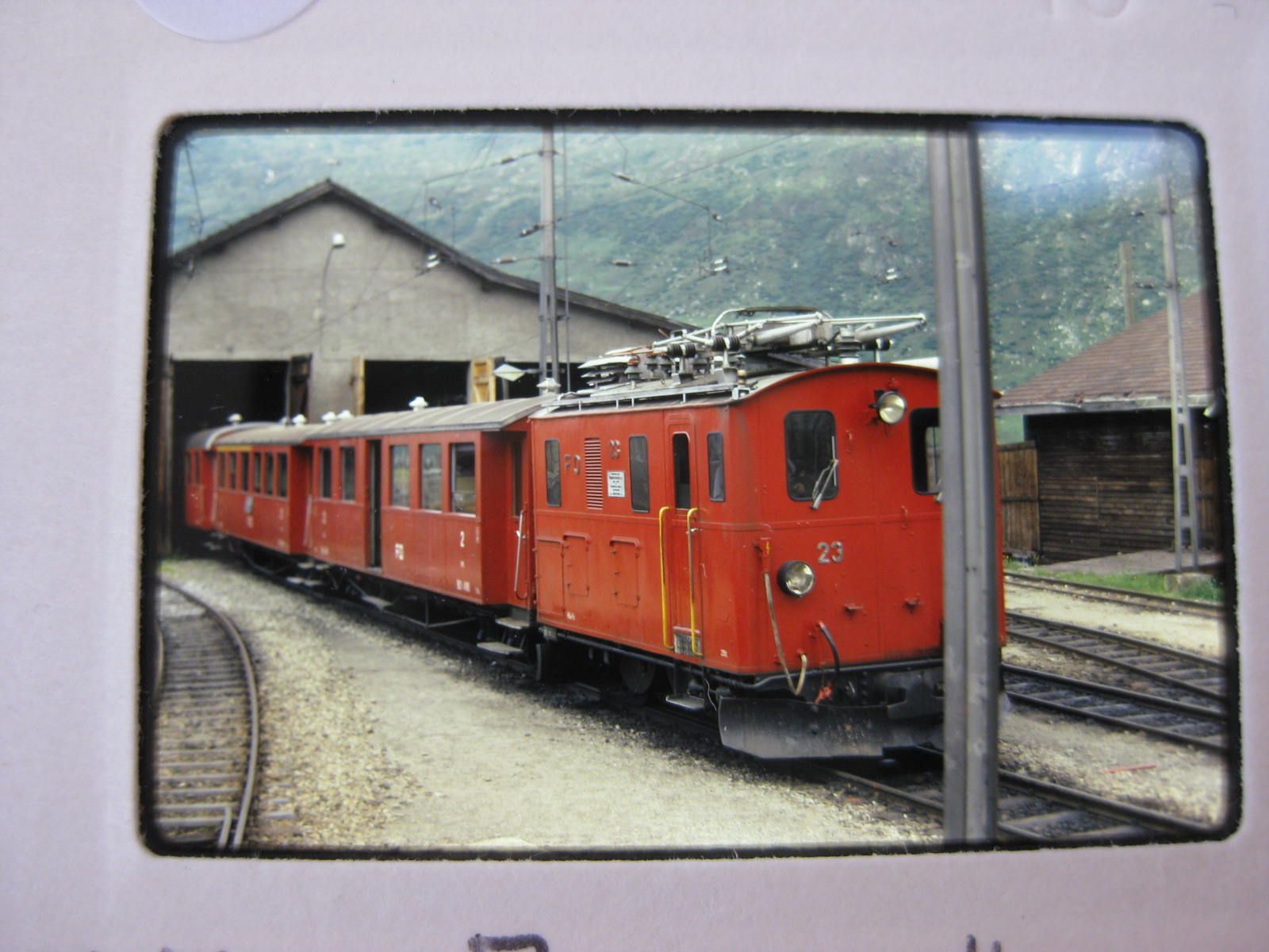 Poster & Bilder: Dia: FO Andermatt 1970 – Neu (gemäss Beschreibung) aus Malters von Marosko