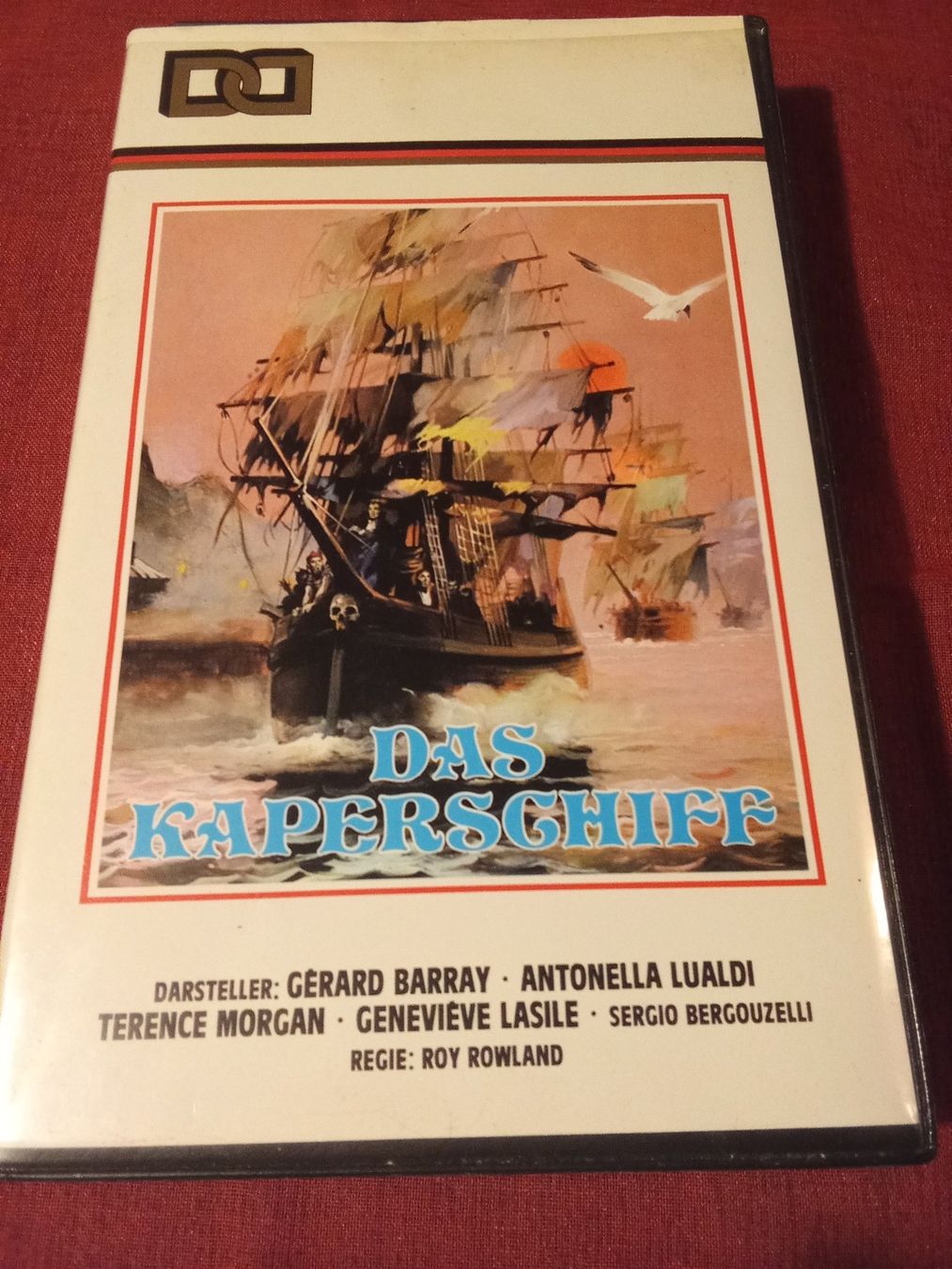 Alle VHS: Das Kaperschiff (F/I/ESP 1966) Dynamic Video VHS 5029 – Gebraucht aus Remetschwil von Hofiii