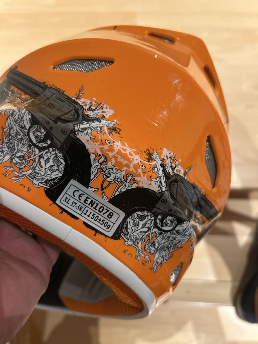 Caschi & visiere: MHR Helm Orange Grösse 57-58  gebraucht – Usato da Elsau venduto da Brusayabese 7