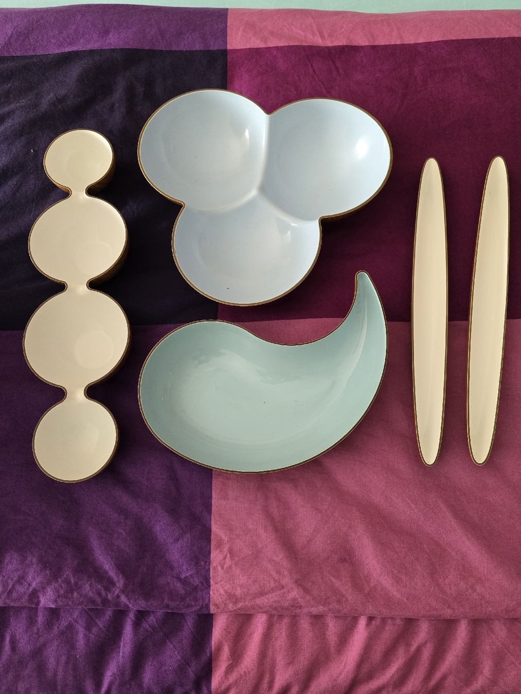 Piatti di portata: Ensemble de plateaux appero – Nuovo (secondo la descrizione) da Founex venduto da Vivi.dressing