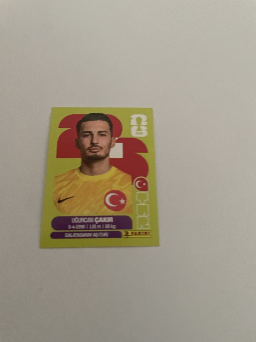 Panini Sammelbilder & Trading cards: FIFA WM 2026 Ugurcan Cakir TUR 2 – Neu (gemäss Beschreibung) aus Winterthur von Cobraforce