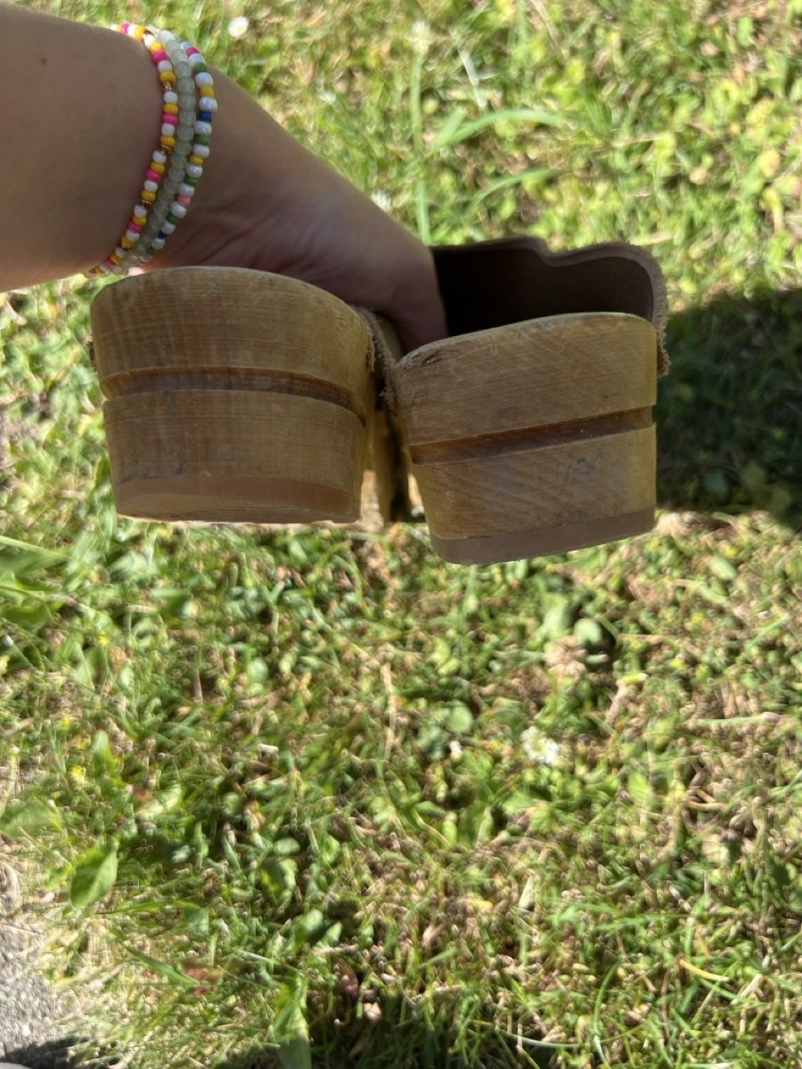 Scarpe da donna: Sanita Clogs Wildleder Grösse 38  – Usato da Wallisellen venduto da sarinavs 5