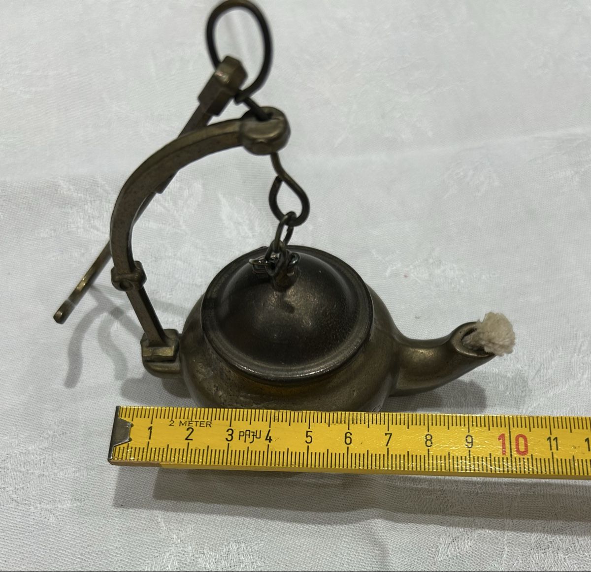 Lampes: Öllampe antik Messing  – D'occasion à Lengnau AG par Mefari 3
