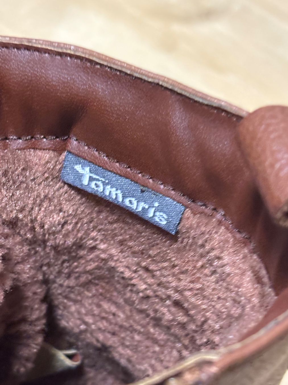 Tamaris Scarpe da donna: Braune Tamaris Winterstiefel , Grösse 39 – Usato da Goldau venduto da G_G01 3