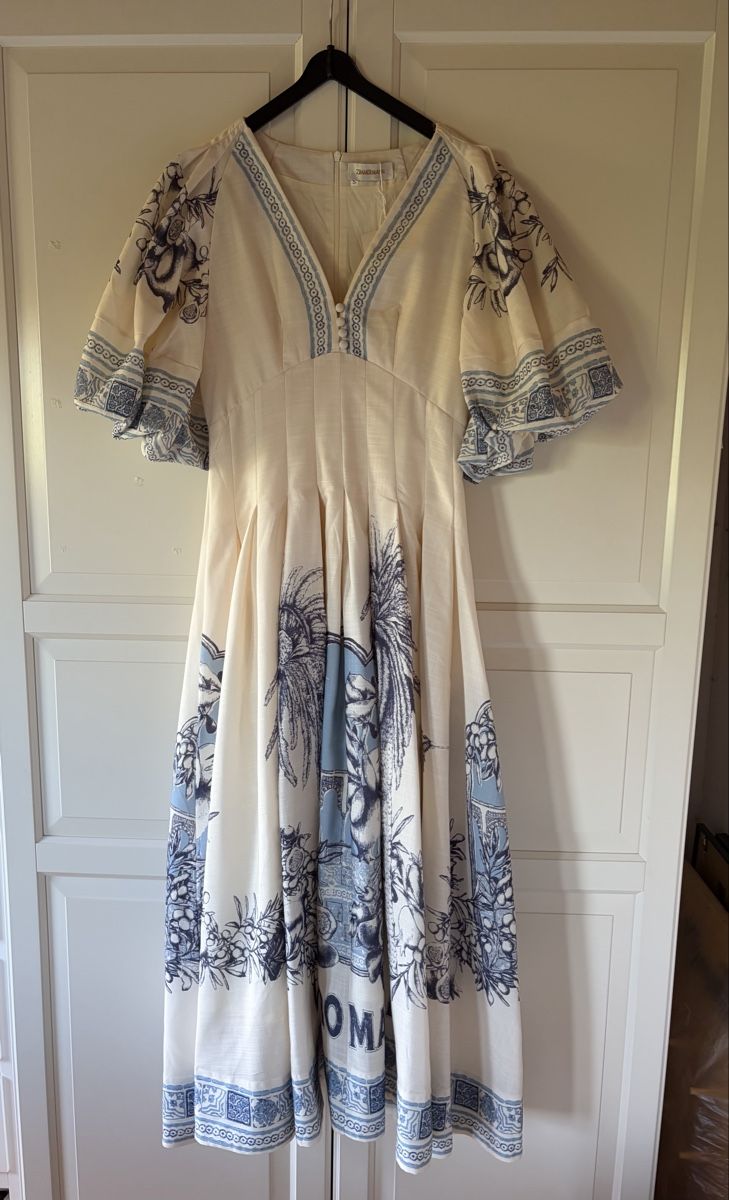 Vestiti: Elegant Cotton Blend  Midi Dress – Nuovo (secondo la descrizione) da St.Josefen venduto da lop_lh8d 7