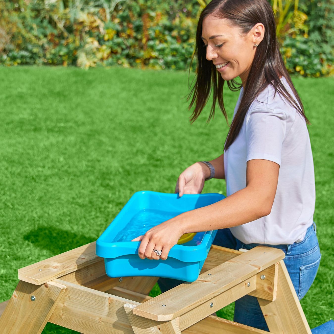 Sabbiera per bambini: Holzsandspieltisch Classic – Nuovo e nell'imballaggio originale da Erlinsbach venduto da Home-World 6