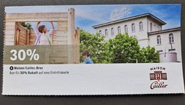 Maison Cailler Broc - 30% Rabatt auf Eintrittskarte