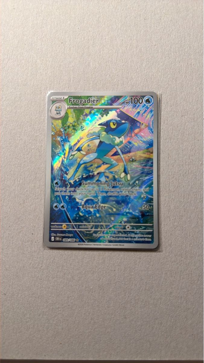 Pokémon Carte collezionabili: Pokemon Karte Frogadier Holo 100 HP – Nuovo (secondo la descrizione) da Oberwil BL venduto da DesiShop