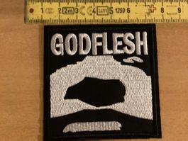 Godflesh Patch Sticker Aufnäher Metal Rock Band