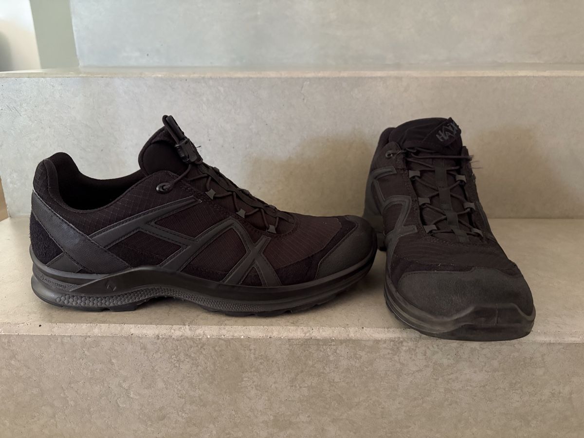 Haix Scarpe da uomo: Chaussures Haix Black Eagle va Athletic va2.1 Low, Noir, 44 – Usato da Vuisternens-Ogoz venduto da PhilDr 2