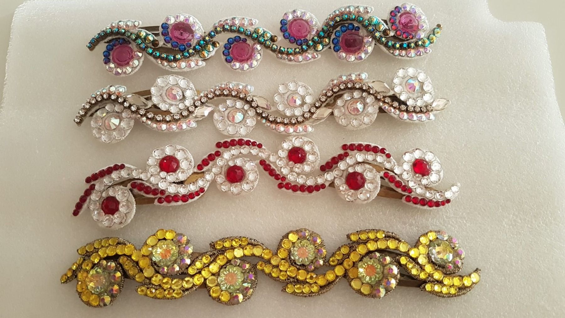 Accessori per capelli: Haarspange mit Swarovski Steinen 17cm. – Nuovo (secondo la descrizione) da Zürich venduto da 280_yc86