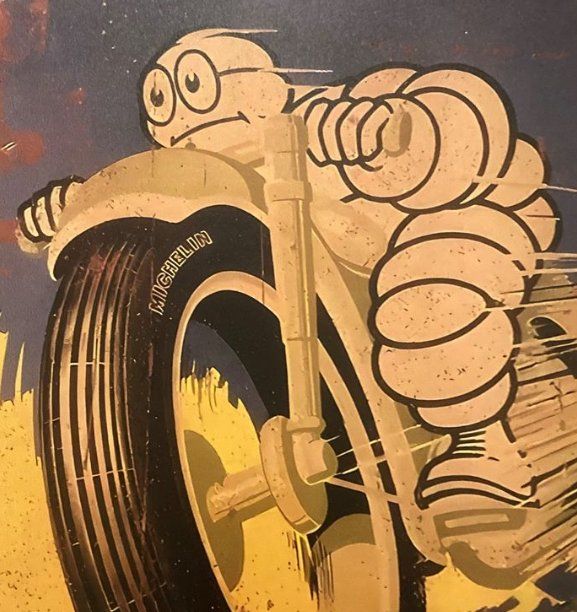 Automobili: Michellin Retro Schild / 20x30 CM / neu!!! – Nuovo e nell'imballaggio originale da Bremgarten AG venduto da Eurotiz