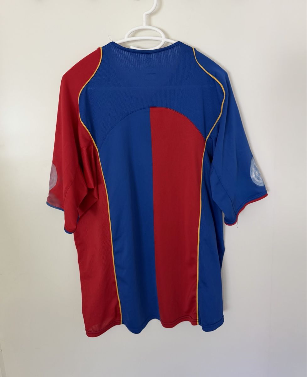 Nike Canottiere & Pantaloni: Fc Basel Nike Trikot 2004-06 Heim  – Usato da Füllinsdorf venduto da hae_gt9l 1