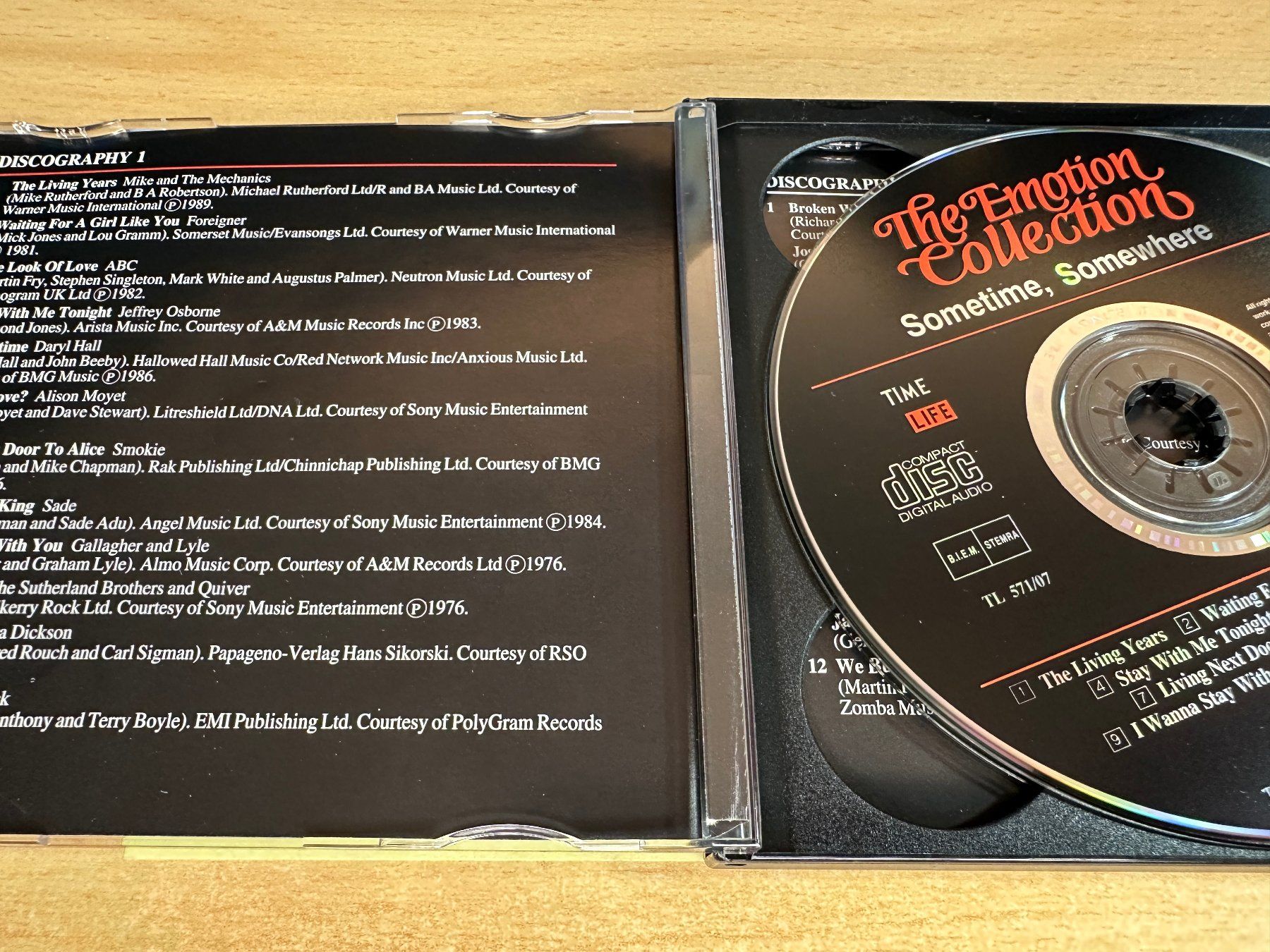 CD: Y3 The Emotion Collection - Sometime, Somewhere - 2 CD – Usato da Rikon im Tösstal venduto da Alpenmutz 2