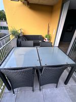 Gartentisch-Set mit 4 Stühlen