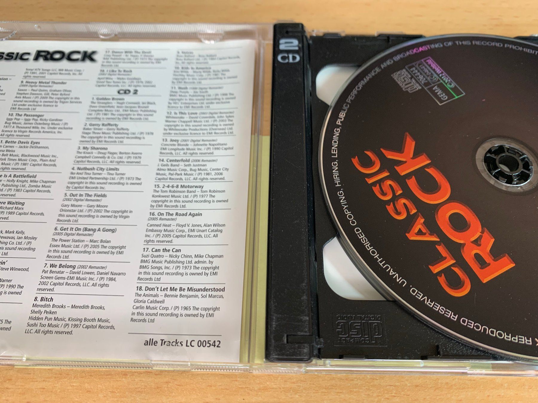CDs: Classic Rock - 2 CD – Gebraucht aus Rikon im Tösstal von Alpenmutz 2