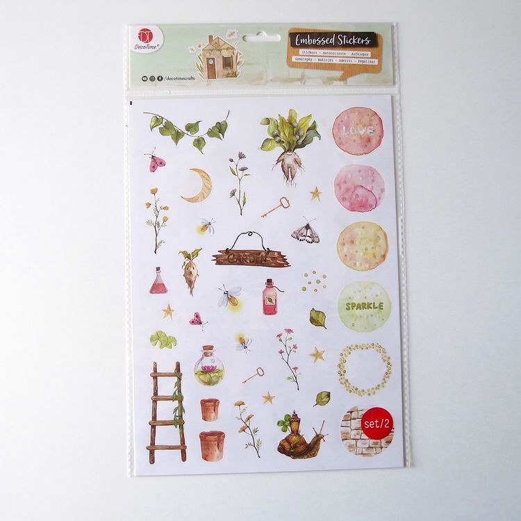 2 Blatt Sticker Aufkleber Scrapbooking Garten Kaufen auf Ricardo