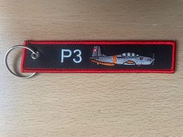 1 Schlüsselanhänger Pilatus P3