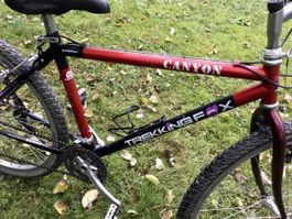 VTT Canyon Trekking Fox rouge/bleu, homme et/ou unisexe