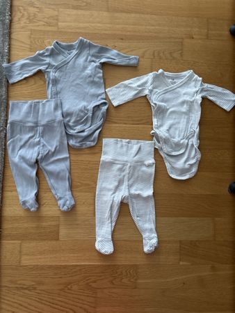 Baby Kleider Set 4-teilig Gr. 50 H&M