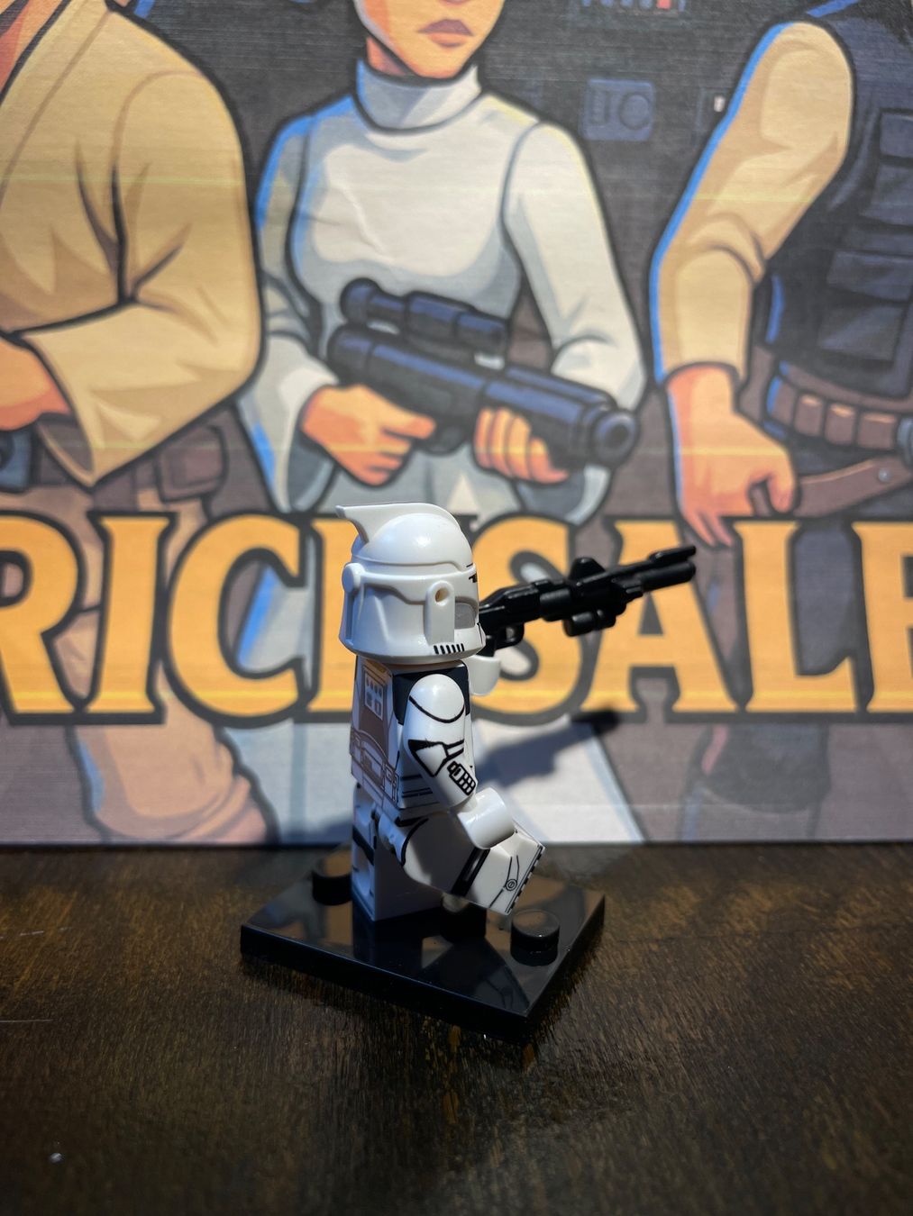 Star Wars Statuette: Star Wars Clone Trooper Phase 1 Figur Lego-Komp. – Nuovo (secondo la descrizione) da Zufikon venduto da BrickSales 1