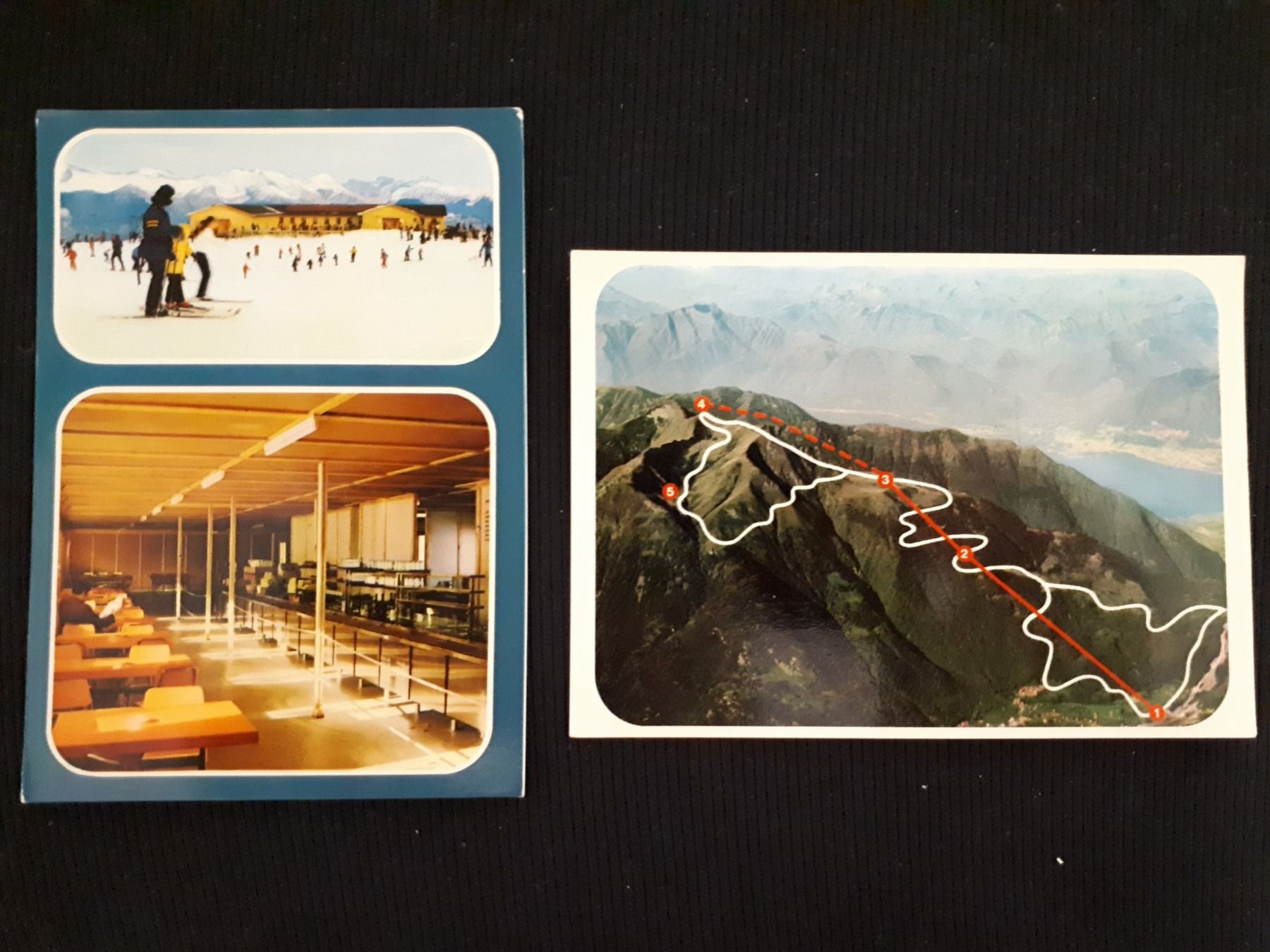 Cartes postales: 2 CP MONTE TAMARO – D'occasion à Ponto Valentino par giorgia06