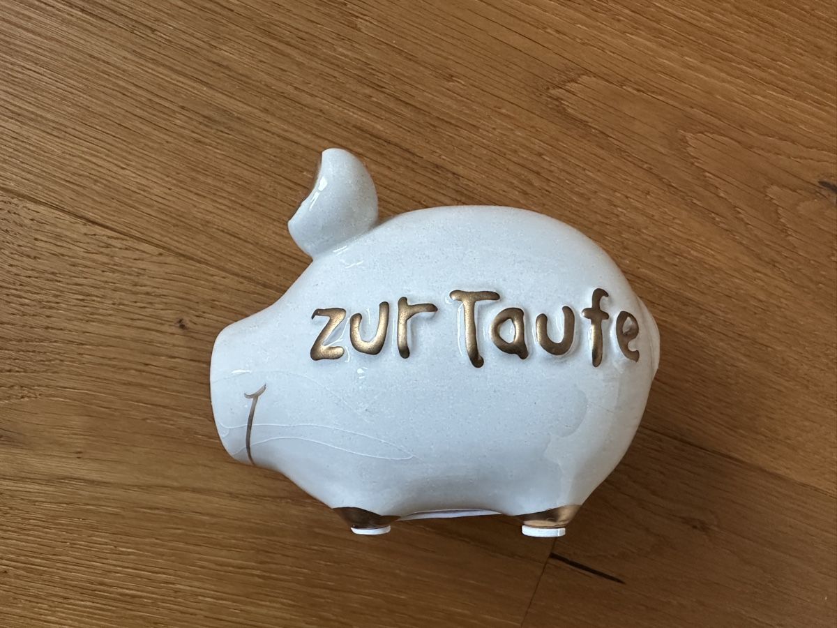 Salvadanai: Sparschwein "Zur Taufe" – Nuovo (secondo la descrizione) da Zunzgen venduto da Blueberry87 4