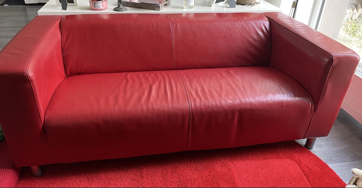 Ikea Sofas: Ledersofa – Gebraucht aus Niedergösgen von miro_03