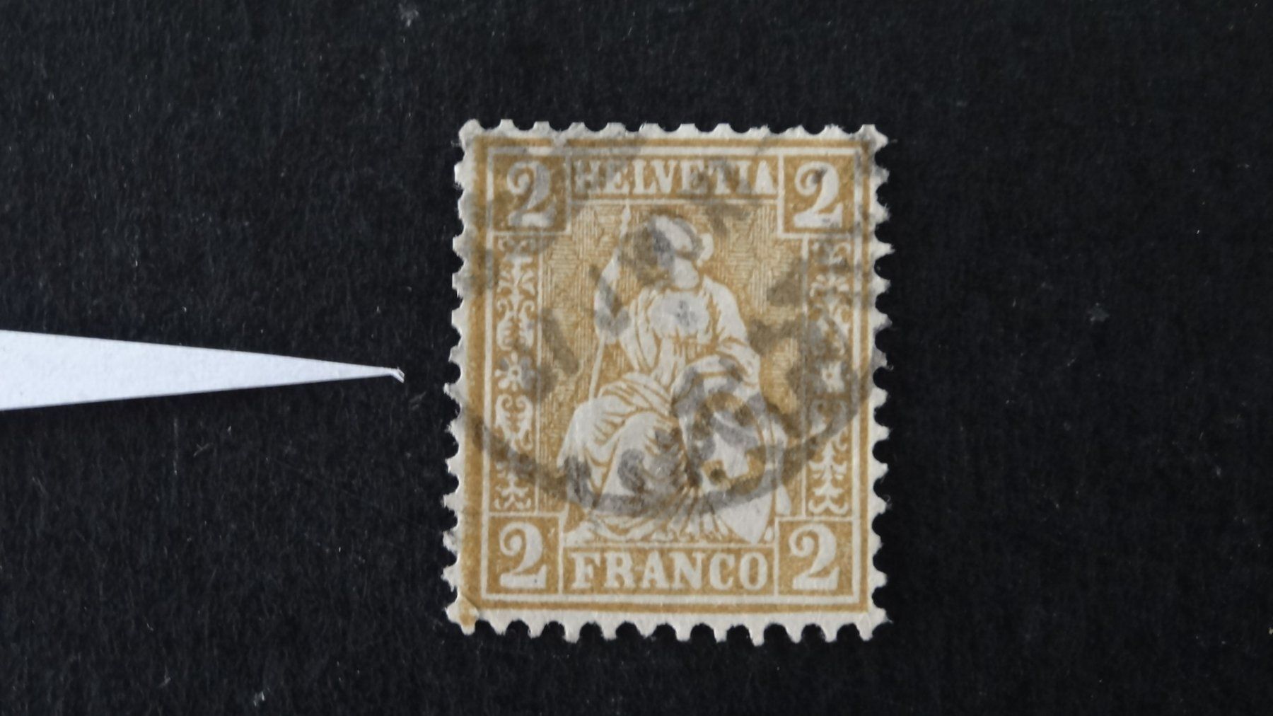 Tous les timbres: breite Randlinie links SBK 37   127 – D'occasion à Anwil par larks