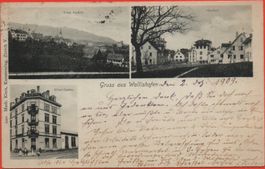 ZÜRICH Gruss aus Wollishofen - Oberdorf - Hôtel-Casino