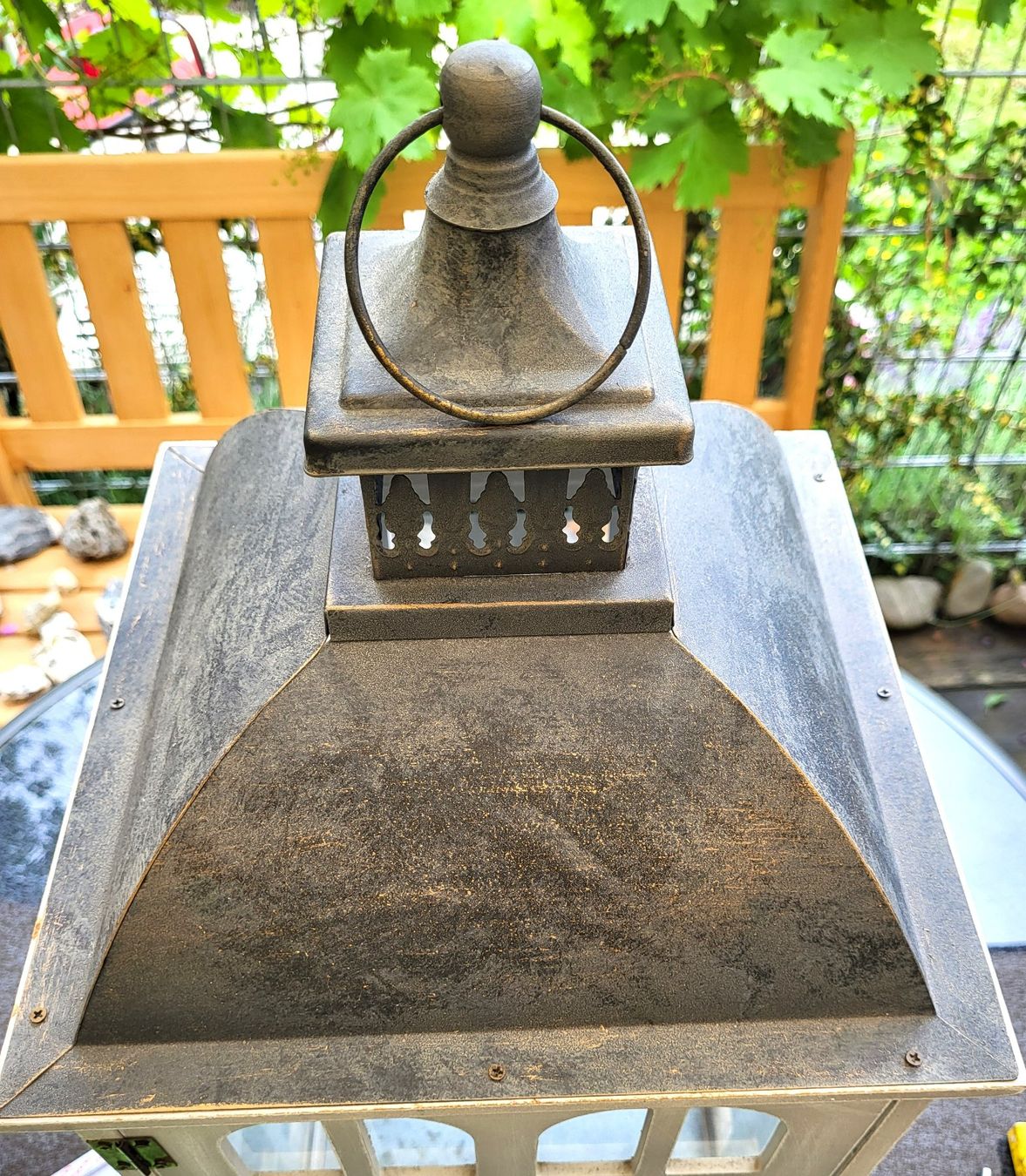 Loberon Lanterne: Grosse Laterne H 70 cm – Usato da Schafhausen im Emmental venduto da Herzrose 2