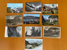 AK-PPC 10 Postkarten "Schweizer Berge" [110]