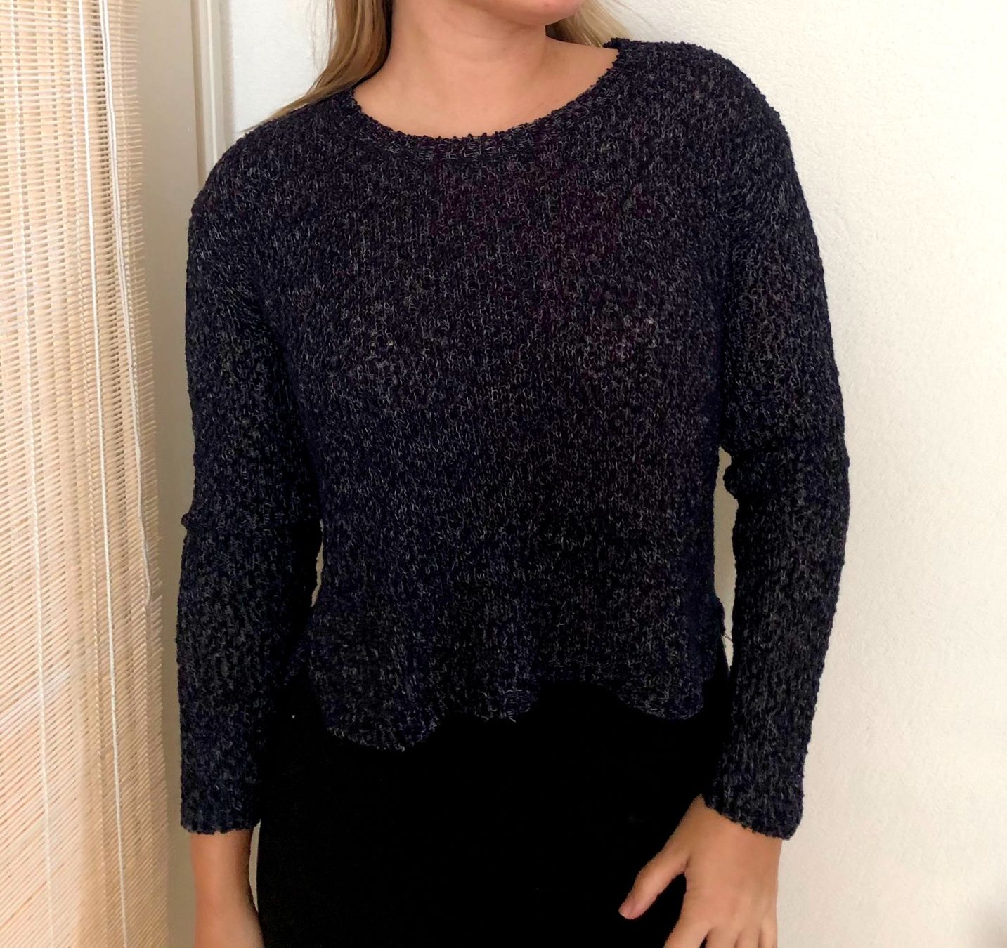 Maglioni & Felpe: Pull noir/ bleu foncé, manches longues – Usato da Montreux venduto da iizaa811