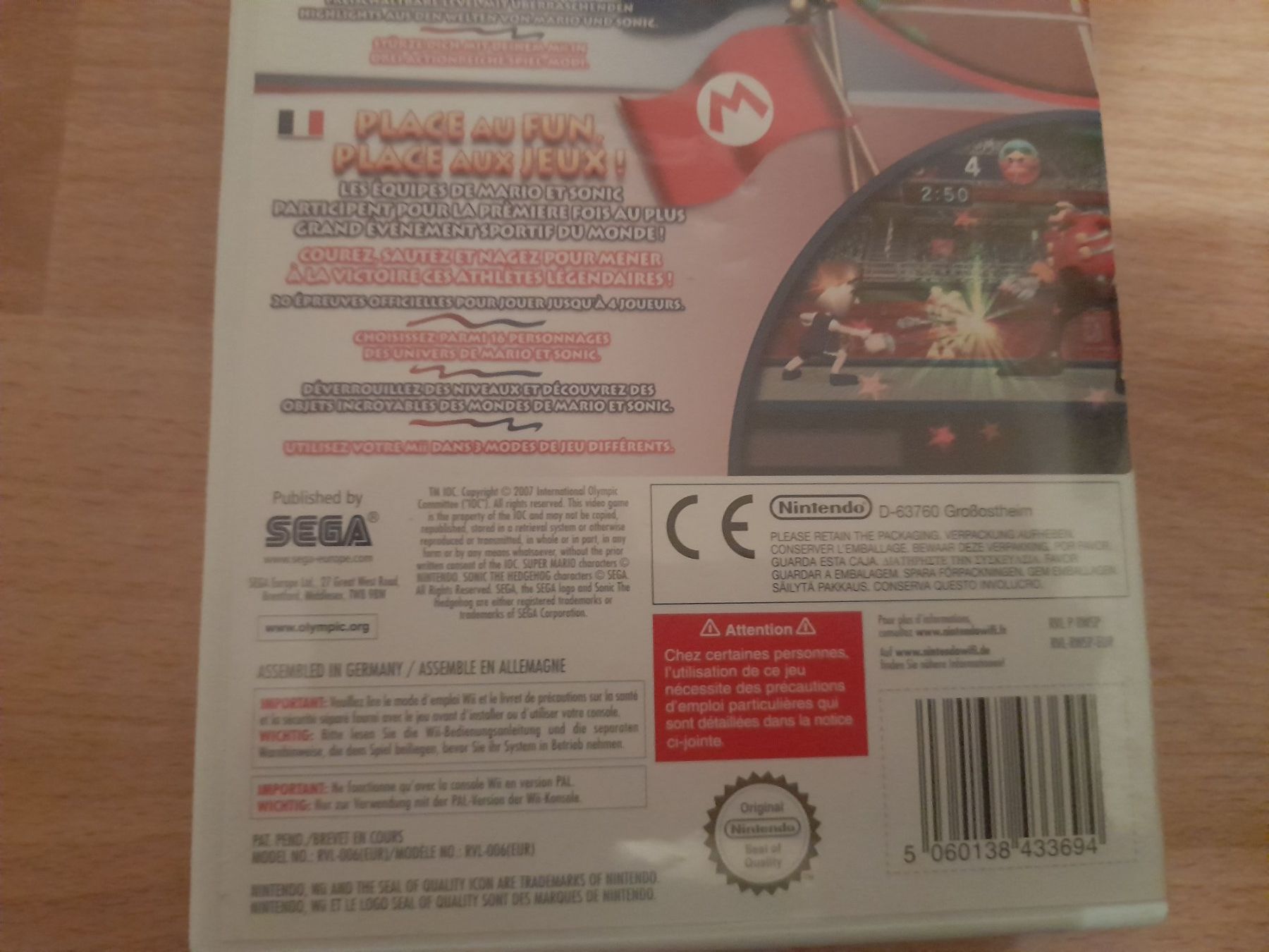 Nintendo Giochi: Nintendo Wii Mario & Sonic Olympia Spie – Usato da Lustmühle venduto da chevi03 3