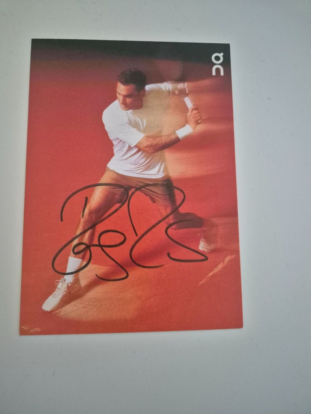 Autografi: Autogrammkarte Roger Federer Originalunterschrift – Nuovo (secondo la descrizione) da Eglisau venduto da nicij79