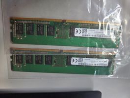 2x RAM 8GB/DDR4 ECC