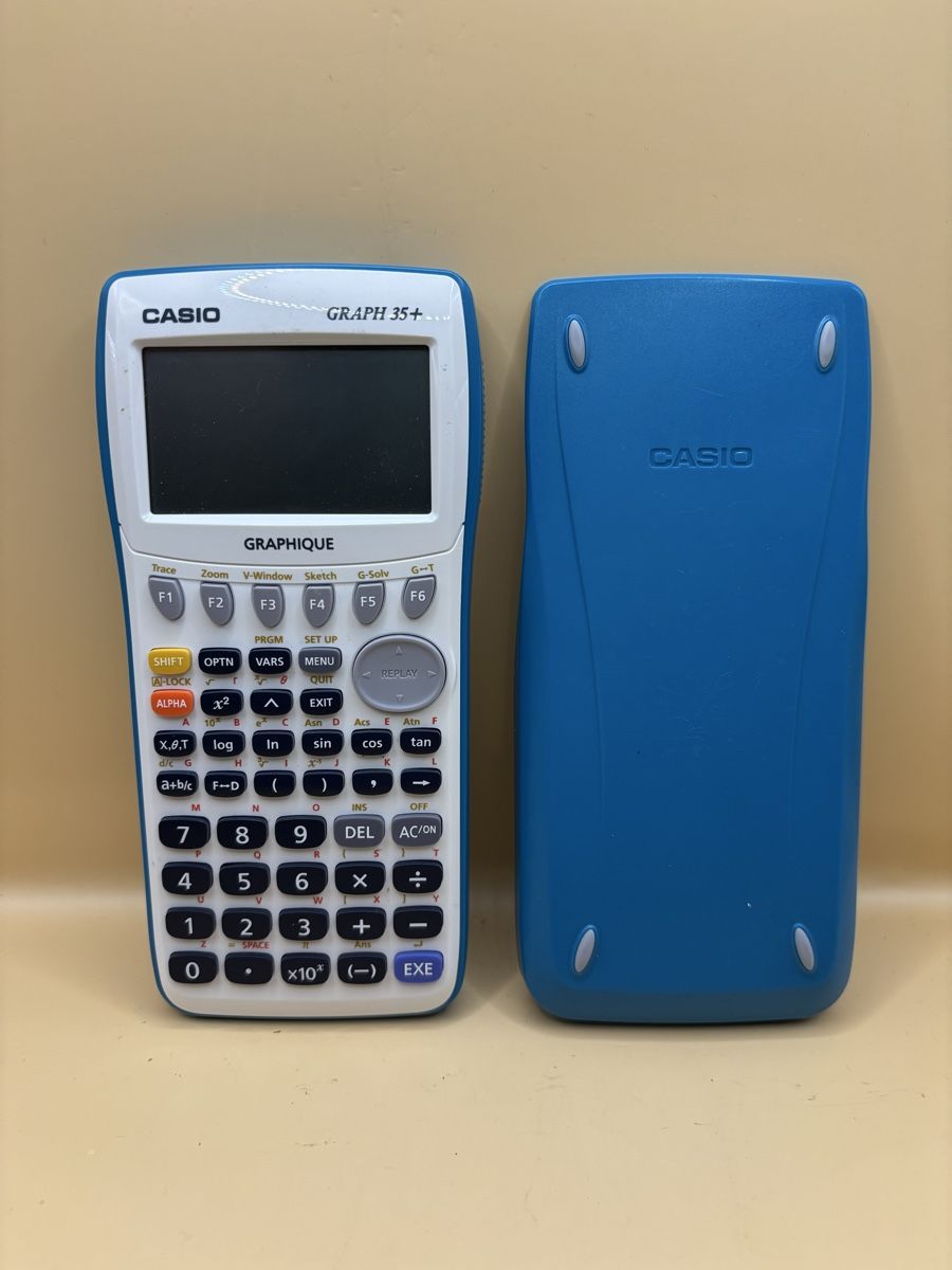 Casio Calcolatrici tascabili: Casio Graph 35+ Graphing Calculator Blue – Usato da Genève venduto da sho_67qj