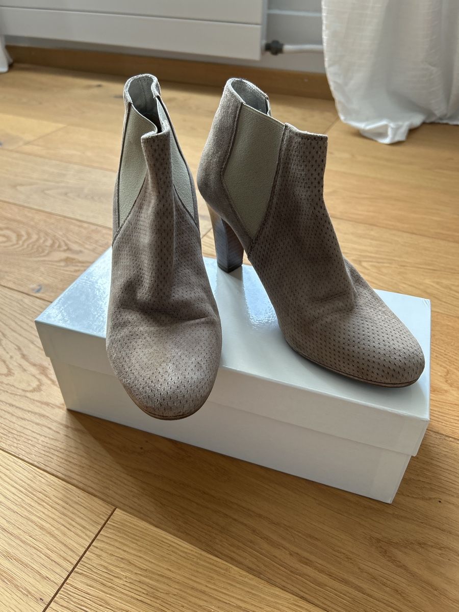 Scarpe da donna: Bottines daim état neuf – Nuovo (secondo la descrizione) da Burgdorf venduto da nat_kfq5