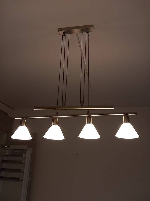 Lampadari & plafoniere: Lampada a sospensione moderna a 4 luci – Usato da Minusio venduto da son_mrf5