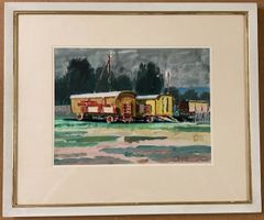 Die Zirkuswagen von Walter Hofer    (ID 6099)