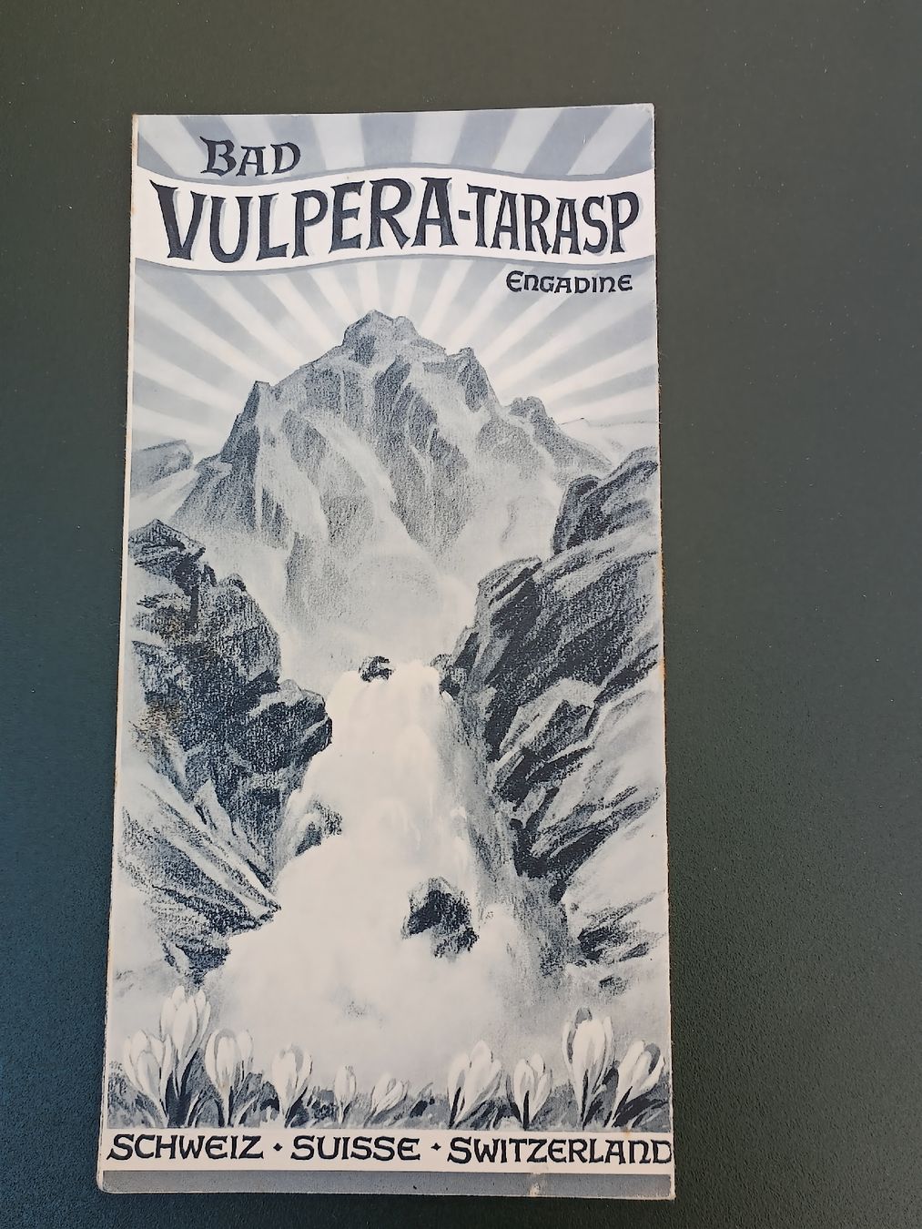 Dokumente: Prospekt / Bad Vulpera Tarasp - Ausgabe ca. 1930 – Gebraucht aus Brugg AG von Ente015 1