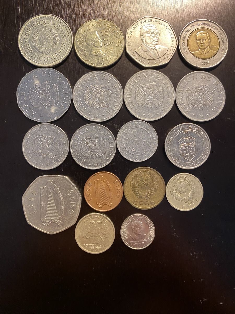 Tutti le monete: Divers Pays, monnaies en Nickel – Usato da Corsier-sur-Vevey venduto da Ginoarturo
