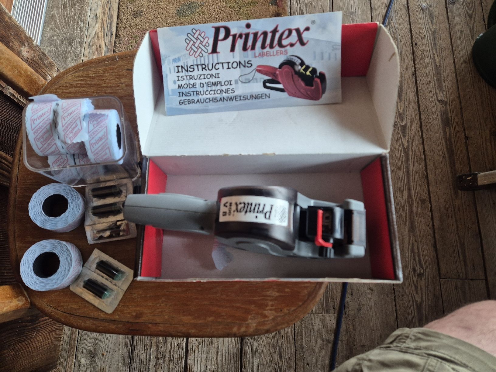 Alle Maschinen: Preisauszeichner / Labeller  Printex  – Gebraucht aus Hofstetten BE von hillhood