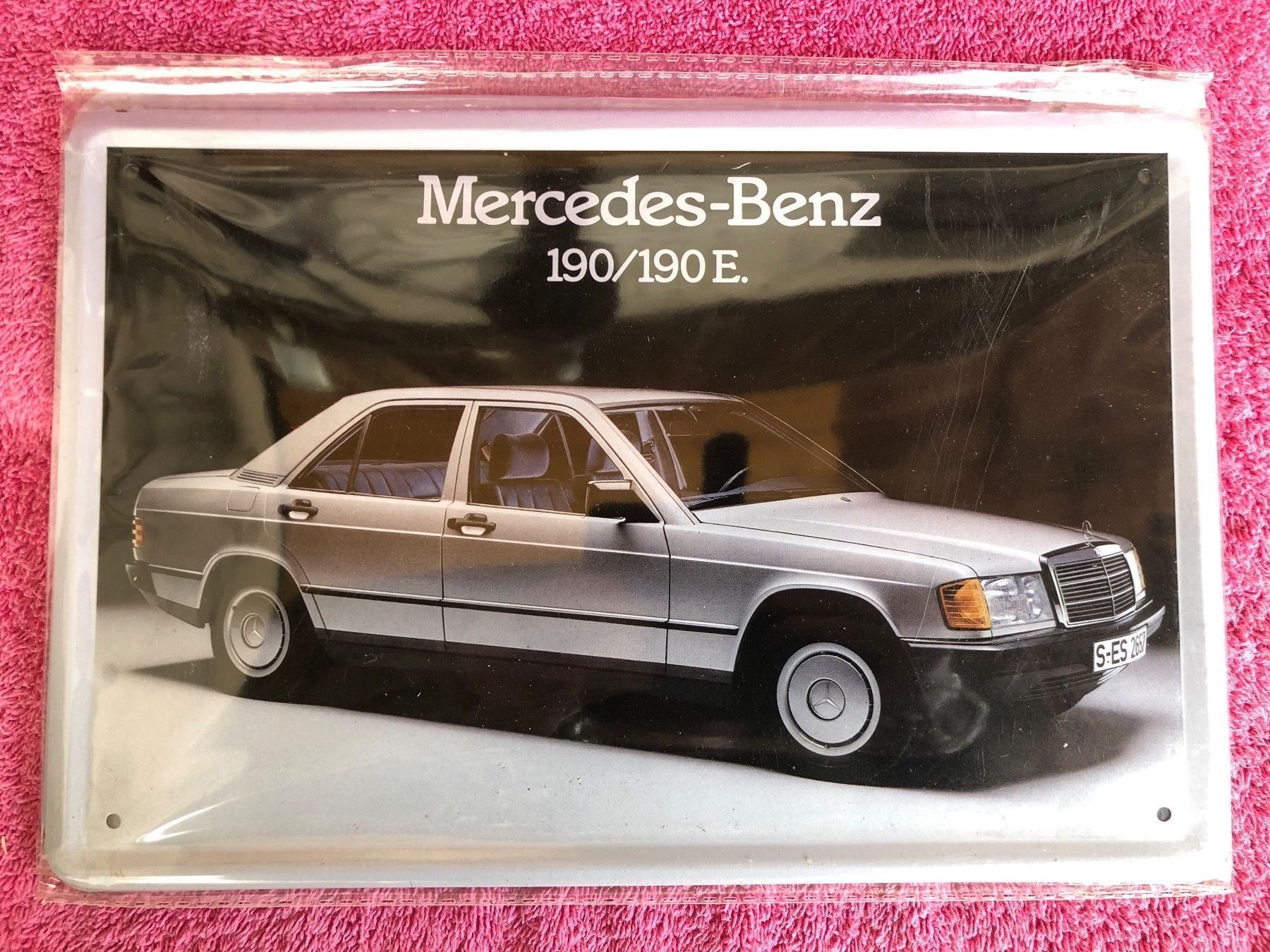 Schilder: Mercedes-Benz 190 e w201 oldtimer – Neu (gemäss Beschreibung) aus Reinach AG von rares75