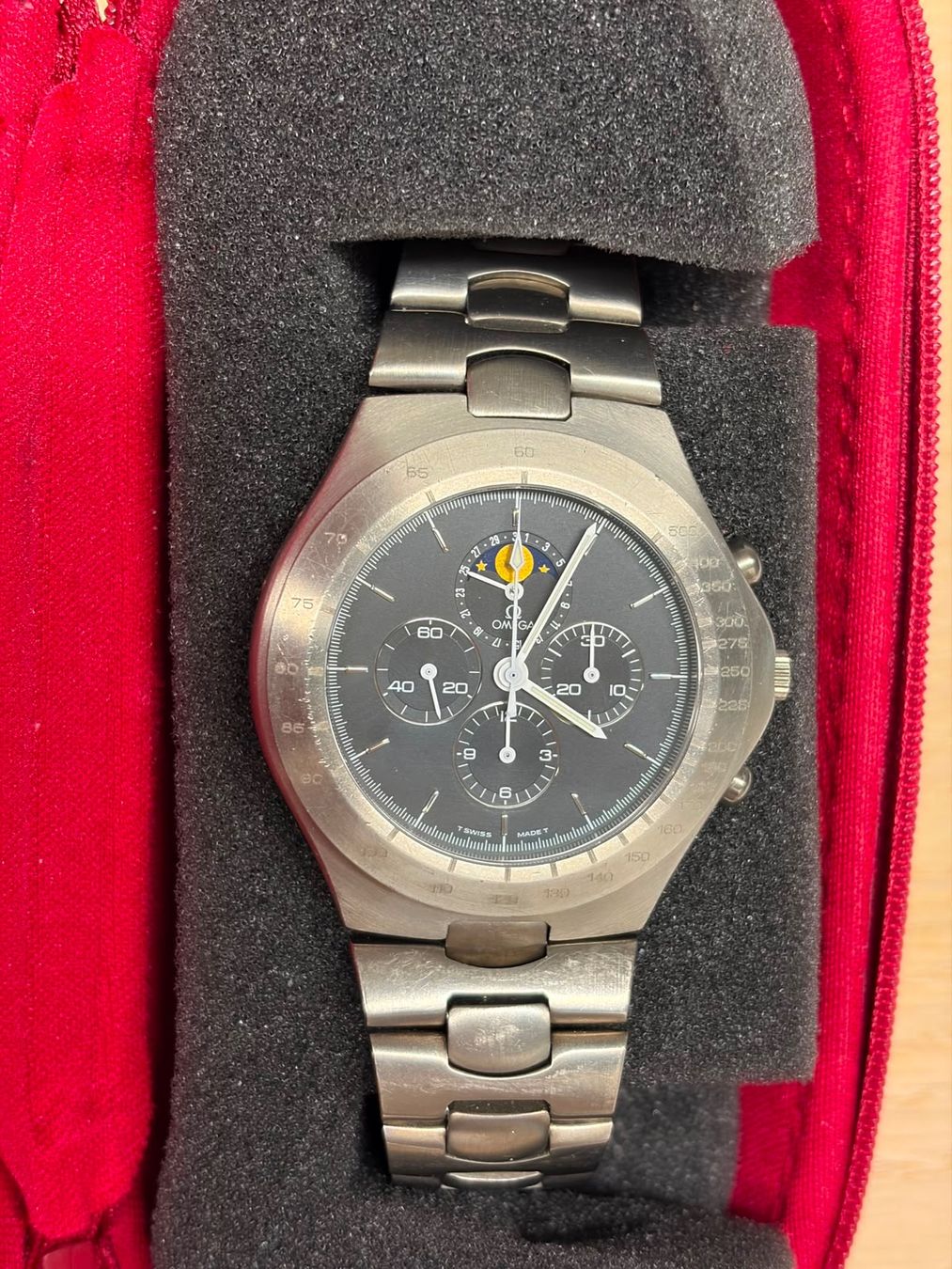 Omega Orologi: Omega Speedmaster Cal. 866 Ref. TI 345.0810 - Ab Revision – Usato da Herisau venduto da joe_5hh6 7