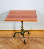 Tisch aus Birnbaumholz mit neuer Platte